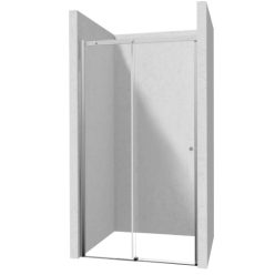   Zuhanyajtó, Deante Kerria Plus csúsztatható zuhanyajtó 100 cm, króm KTSP010P