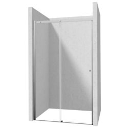   Zuhanyajtó, Deante Kerria Plus csúsztatható zuhanyajtó 120 cm, króm KTSP012P