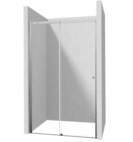 Zuhanyajtó, Deante Kerria Plus csúsztatható zuhanyajtó 130 cm, króm KTSP013P
