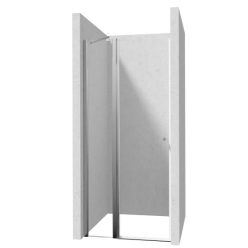   Zuhanyajtó, Deante Kerria Plus nyíló zuhanyajtó, króm 90 cm KTSU041P