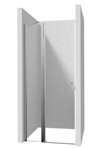 Zuhanyajtó, Deante Kerria Plus nyíló zuhanyajtó, króm 90 cm KTSU041P