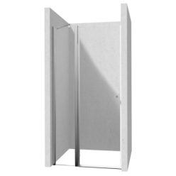   Zuhanyajtó, Deante Kerria Plus nyíló zuhanyajtó, króm 120 cm KTSU045P