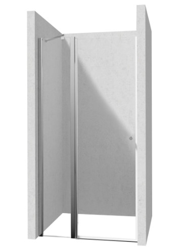 Zuhanyajtó, Deante Kerria Plus nyíló zuhanyajtó, króm 120 cm KTSU045P