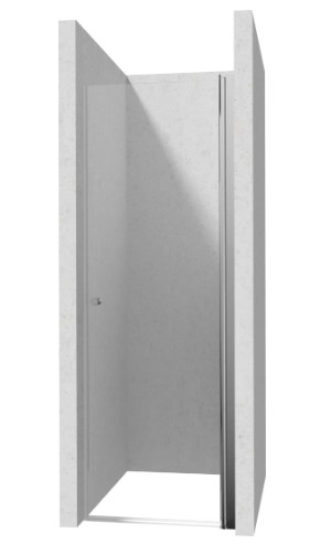 Zuhanyajtó, Deante Kerria Plus lengőajtó, króm 90 cm KTSW041P