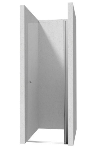 Zuhanyajtó, Deante Kerria Plus lengőajtó, króm 60 cm KTSW046P