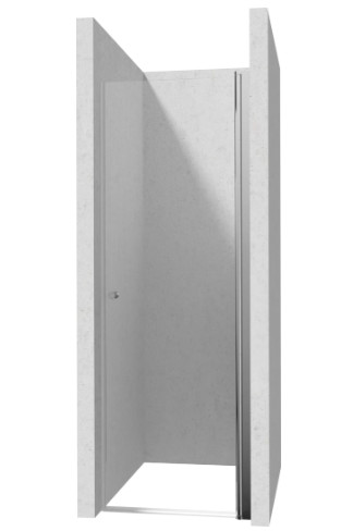 Zuhanyajtó, Deante Kerria Plus lengőajtó, króm 70 cm KTSW047P