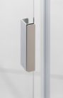 Zuhanyajtó, Deante Kerria Plus csuklóajtó, króm 100 cm KTSX043P