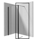 Walk-in, Deante Kerria Plus mozgatható panel Kerria Plus kabinokhoz, 40 cm fekete KTSXN72P