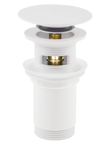 Lefolyó, Deante Click-clack leeresztő mosdókagylóhoz, bidéhez, fehér NHC_A10U