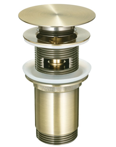 Lefolyó, Deante Click-clack leeresztő mosdókagylóhoz, bidéhez, réz NHC_M10U