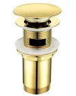 Lefolyó, Deante Click-clack leeresztő mosdókagylóhoz, bidéhez, arany NHC_Z10U