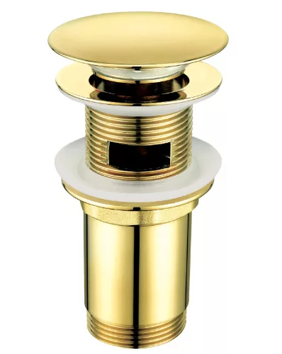 Lefolyó, Deante Click-clack leeresztő mosdókagylóhoz, bidéhez, arany NHC_Z10U