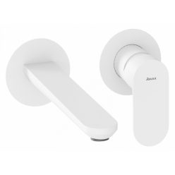   Falba süllyesztett csaptelep,Ravak Eleganta mosdó csapt EL 019.10WV.O1.RB07B,White Velvet X070255