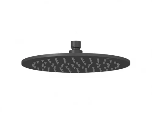 Trópusi zuhany, Ravak Esőztető kör fejzuhany, 250 mm 985.20BLM, matt fekete X070518