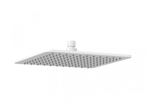 Trópusi zuhany, Ravak Esőztető szögletes fejzuhany, 250x250 mm 986.10WHM, matt fehér X070522
