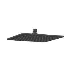   Trópusi zuhany, Ravak Esőztető szögletes fejzuhany, 250x250 mm 986.20BLM, matt fekete X070521