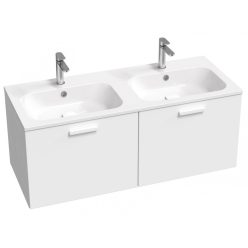   Alsó szekrény, Ravak Chrome II SD 120 fehér, fehér fogantyúval 152 mm X000001779