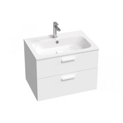   Alsó szekrény, Ravak Chrome II SD 70 fehér, fehér fogantyúval 152 mm X000001777