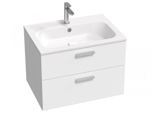 Alsó szekrény, Ravak Chrome II SD 70 fehér, króm fogantyúval 152 mm X000001773