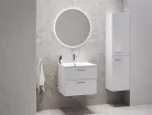 Alsó szekrény, Ravak Chrome II SD 70 fehér, króm fogantyúval 152 mm X000001773