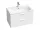 Alsó szekrény, Ravak Chrome II SD 80 fehér, fehér fogantyúval 152 mm X000001778