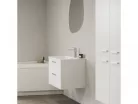 Alsó szekrény, Ravak Chrome II SD 80 fehér, króm fogantyúval 152 mm X000001774