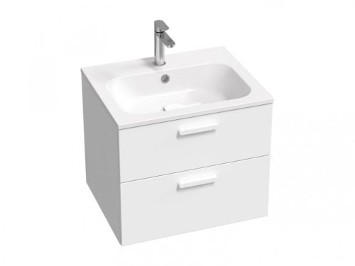 Alsó szekrény, Ravak Chrome SD II 60 fehér, fehér fogantyúval 152 mm X000001776