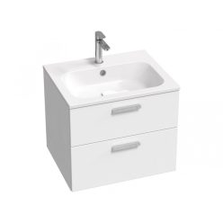   Alsó szekrény, Ravak Chrome SD II 60 fehér, króm fogantyúval 152 mm X000001772