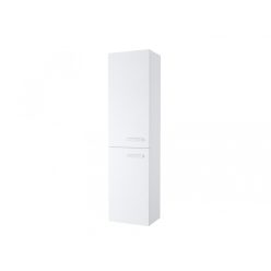   Fali szekrény, Ravak Chrome II SB 39 magasszekrény bal fehér, fehér fogantyúval 152 mm X000001780