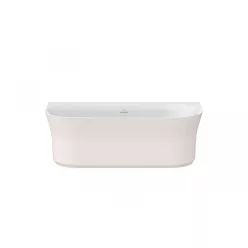   Kád, Ravak Ypsilon Wall 178x86, akrilkád, Alabaster Pink/fehér, szabadonálló XC00100084