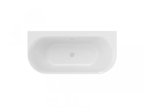 Kád, Ravak Ypsilon Wall 178x86, akrilkád, Smoke Grey/fehér, szabadonálló XC00100077