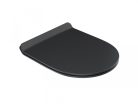 WC tető, Ravak Vita WC slim ülőke, fekete X01862