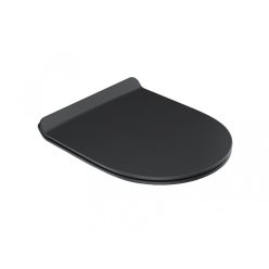 WC tető, Ravak Vita WC slim ülőke, fekete X01862