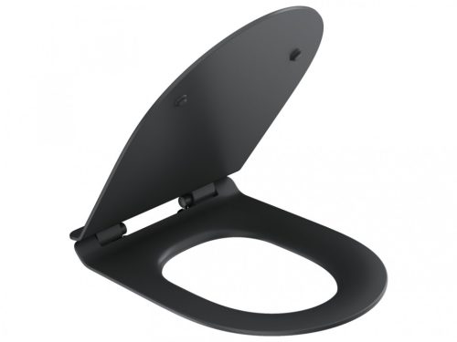 WC tető, Ravak Vita WC slim ülőke, fekete X01862