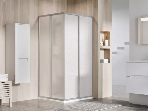 Zuhanykabin, Ravak Supernova SRV2+SRV2 80x80 195 S zuhanykabin szatén+pearl 14V40UO211S