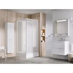   Zuhanybox, Ravak Supernova ASBRV2 zuhanybox 90x90 fehér/pearl 8267711211