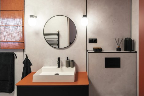 Lefolyó, Deante Click-Clack leeresztő mosdóhoz, bidéhez, kerek, fekete NHC_N10U