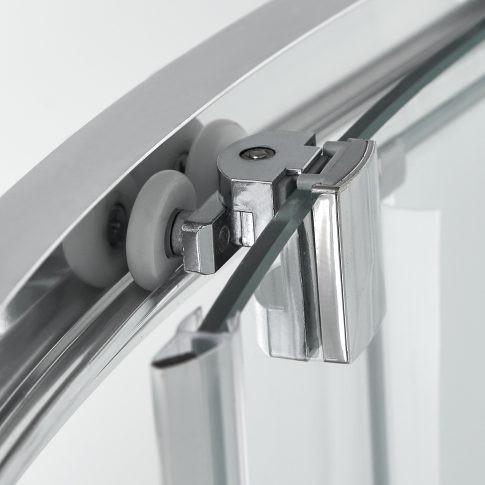 Hidromasszázs zuhanykabin,Sanotechnik New York komplett zuhanykabin fekete hátfal/króm prof. CL23