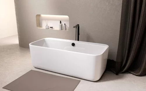 Kád, Sapho Polysan Rana szabadonálló kád 170x80, fehér 68638