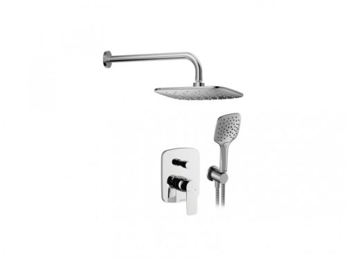 Zuhanyszett, Ravak Classic falsík alatti zuhanyszett CL 090.00CR.O2, króm X07S017