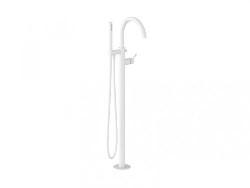 Kádtöltő csaptelep,Ravak Espirit padlón álló kádcsapt.+szett ES 080.10WV.RB07G,White V. X070500