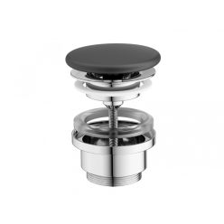   Lefolyó, Ravak Flat mosdólefolyó kerámia fedéllel, antracit X01921