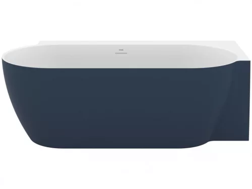 Kád,Ravak Vana Freedom Corner II Tec 175x86 jobb,Deepsea Blue/fehér,fehér túlfolyóval CC81400000