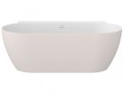 Kád,Ravak Vana Freedom Wall II Tec 170x87,Alabaster Pink/fehér, fehér túlfolyóval CC71600000