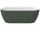 Kád,Ravak Vana Freedom Wall II Tec 170x87,Grey Green/fehér, fehér túlfolyóval CC71200000