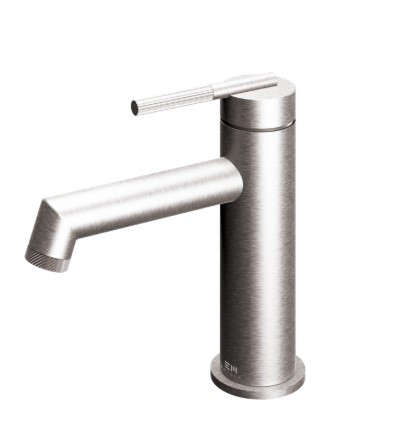 Mosdó csaptelep, Tboss Rio alacsony mosdó csaptelep szálcsiszolt nikkel