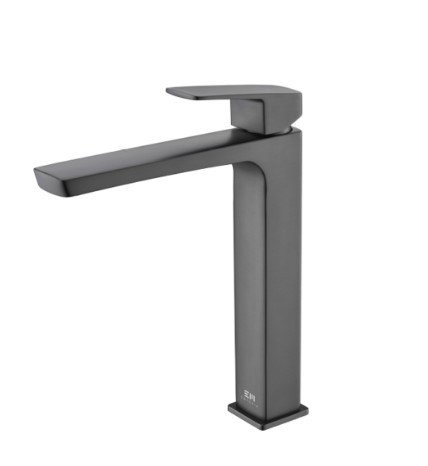 Mosdó csaptelep, Tboss Teo magas mosdó csaptelep, szálcsiszolt gunmetal