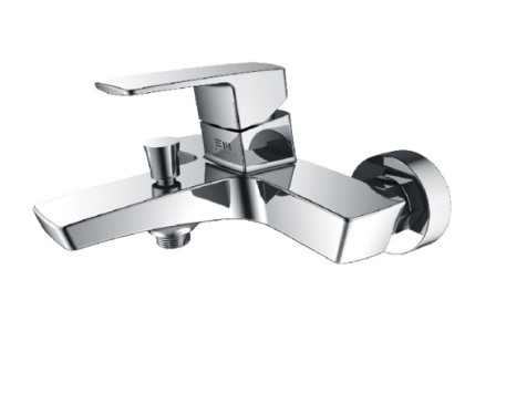 Kádtöltő csaptelep, Tboss Teo kádtöltő csaptelep zuhanyszett nélkül, króm