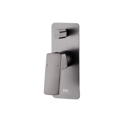 Falba süllyesztett csaptelep,Tboss Teo zuhany csaptelep, zuhanyszett nélkül,szálcsiszolt gunmetal