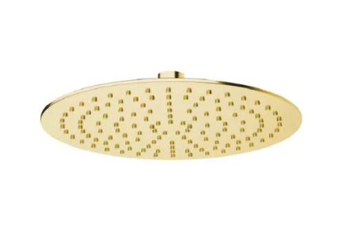 Trópusi zuhany, Tboss Fly esőztető fej, kerek, 254 mm, arany